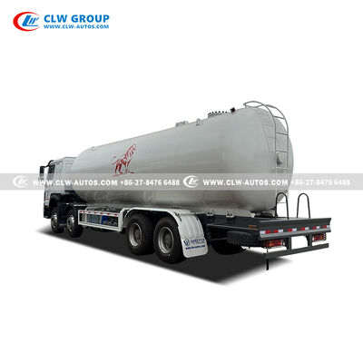 Sinotruk HOWO 8x4 35.5m³ High-Capacity LPG Bobtail Truck with WEICHAI 365-400HP Engine and Q345R Steel Tank