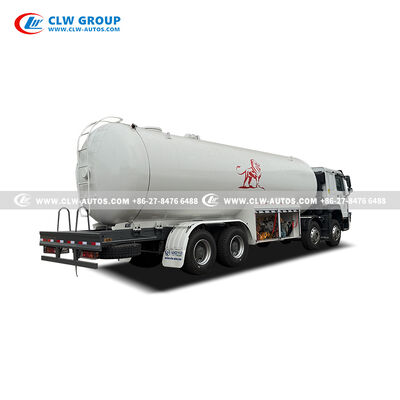 Sinotruk HOWO 8x4 35.5m³ High-Capacity LPG Bobtail Truck with WEICHAI 365-400HP Engine and Q345R Steel Tank