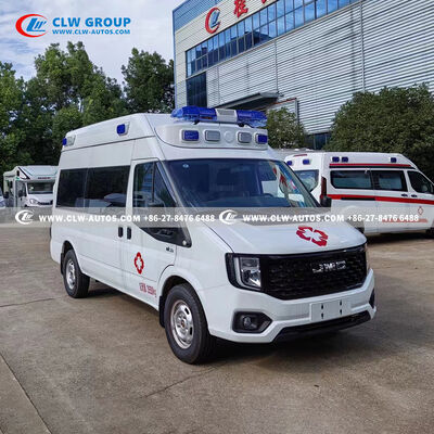 JMC 4x2 Ambulance with 2.0L Diesel Engine and Spacious Medical Cabin Featuring Dual ABS Safety Systems