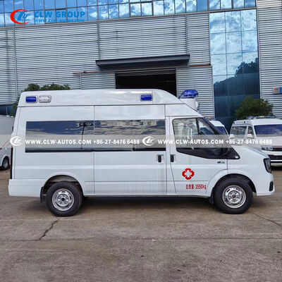 JMC 4x2 Ambulance with 2.0L Diesel Engine and Spacious Medical Cabin Featuring Dual ABS Safety Systems