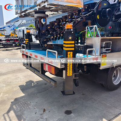 ISUZU 4x2 30-Meter Aerial Work Platform with 200kg Stainless Steel Bucket and Telescopic Manlift