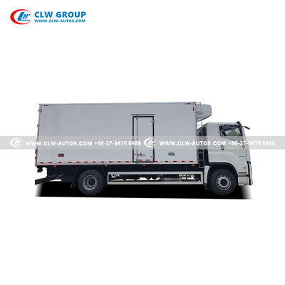 ISUZU 4HK1-TC60 10Tons Meat Hook Refrigerated Truck with Carrier Supra 850S Independent Cooling