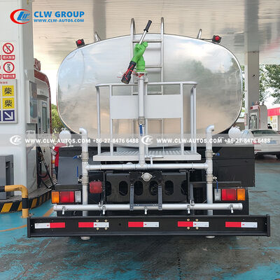ISUZU 6×4 Stainless Steel Water Tanker Truck with Food-Grade Tank and Dual-Use Sprinkler Functionality