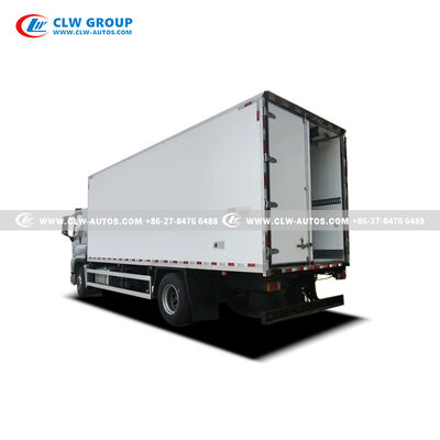 ISUZU 10-Ton Frozen Meat Reefer Truck with Carrier Citimax 1100 and Stainless Steel Meat Rail System
