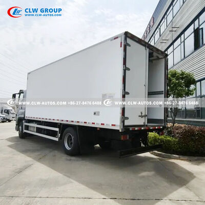 ISUZU 10-Ton Frozen Meat Reefer Truck with Carrier Citimax 1100 and Stainless Steel Meat Rail System