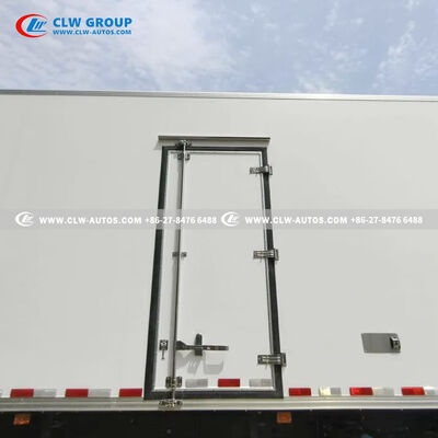 ISUZU 10-Ton Frozen Meat Reefer Truck with Carrier Citimax 1100 and Stainless Steel Meat Rail System