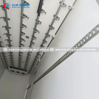 ISUZU 10-Ton Frozen Meat Reefer Truck with Carrier Citimax 1100 and Stainless Steel Meat Rail System