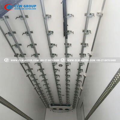 ISUZU 10-Ton Frozen Meat Reefer Truck with Carrier Citimax 1100 and Stainless Steel Meat Rail System