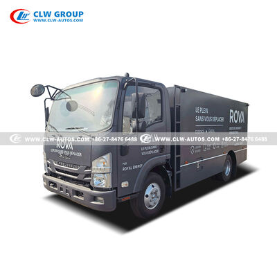 CAFU ISUZU 6CBM Refueling Truck with 6,000-liter Dual-Compartment Tank, 132HP Euro 6 Engine & Censtar Dispenser