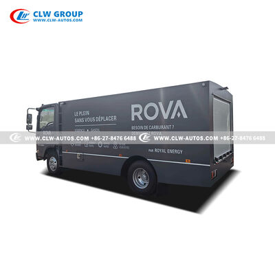 CAFU ISUZU 6CBM Refueling Truck with 6,000-liter Dual-Compartment Tank, 132HP Euro 6 Engine & Censtar Dispenser