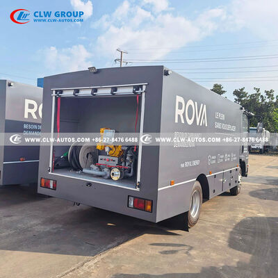 CAFU ISUZU 6CBM Refueling Truck with 6,000-liter Dual-Compartment Tank, 132HP Euro 6 Engine & Censtar Dispenser