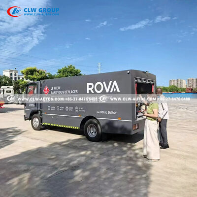 CAFU ISUZU 6CBM Refueling Truck with 6,000-liter Dual-Compartment Tank, 132HP Euro 6 Engine & Censtar Dispenser