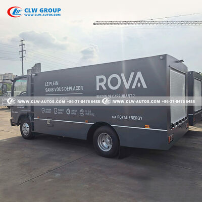 CAFU ISUZU 6CBM Refueling Truck with 6,000-liter Dual-Compartment Tank, 132HP Euro 6 Engine & Censtar Dispenser