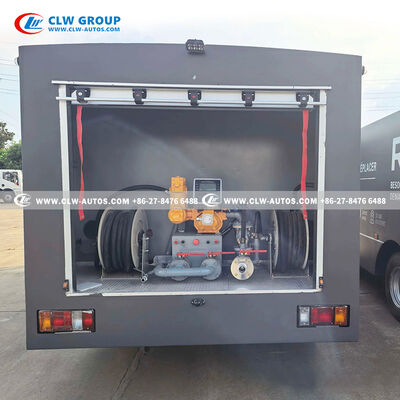 CAFU ISUZU 6CBM Refueling Truck with 6,000-liter Dual-Compartment Tank, 132HP Euro 6 Engine & Censtar Dispenser