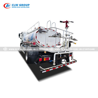 ISUZU FTR 10CBM Fire Cannon Water Sprinkler Truck with 205HP Euro 4/6 Engine and Roof-Mounted Fire Monitor