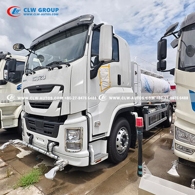 ISUZU FTR 10CBM Fire Cannon Water Sprinkler Truck with 205HP Euro 4/6 Engine and Roof-Mounted Fire Monitor