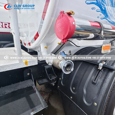 ISUZU FTR 10CBM Fire Cannon Water Sprinkler Truck with 205HP Euro 4/6 Engine and Roof-Mounted Fire Monitor