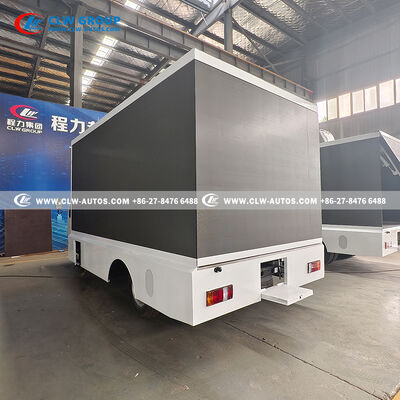ISUZU 100P LED Advertising Truck with 120HP Euro 4/6 Engine, Hydraulic Screen Protection & 18kW Silent Generator
