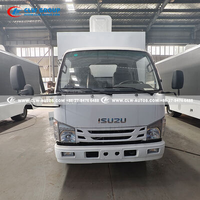 ISUZU 100P LED Advertising Truck with 120HP Euro 4/6 Engine, Hydraulic Screen Protection & 18kW Silent Generator