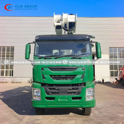  RHD ISUZU 21m Bucket Truck – 69kV Insulated Aerial Work Platform for South Pacific Live-Line Repair