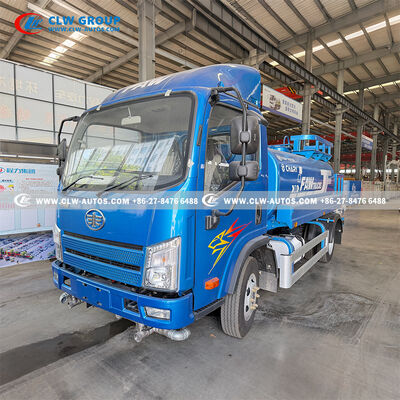 FAW VH Right-Hand Drive 5,000L Water Bowser Truck - Compact Water Sprinkler Truck for Road Washing and Dust Control